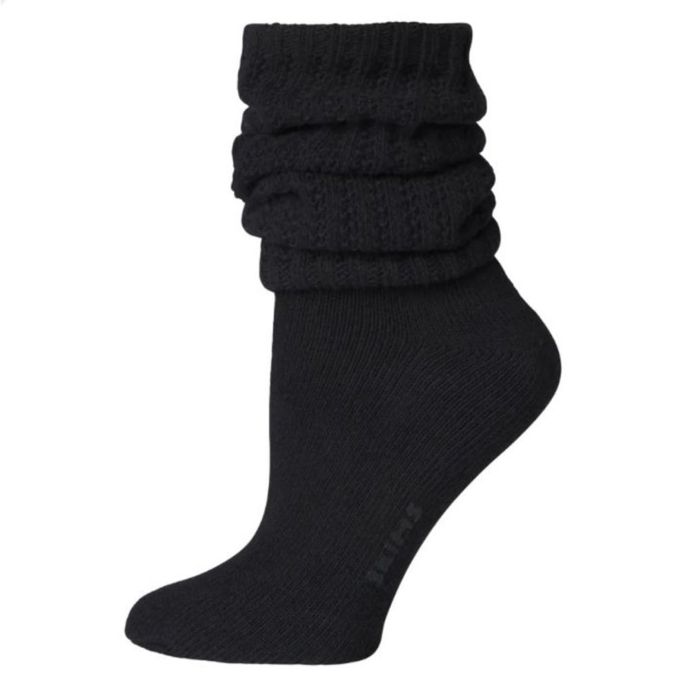 NWOT SKIMS SLOUCH SOCK - SOOT / size 8+